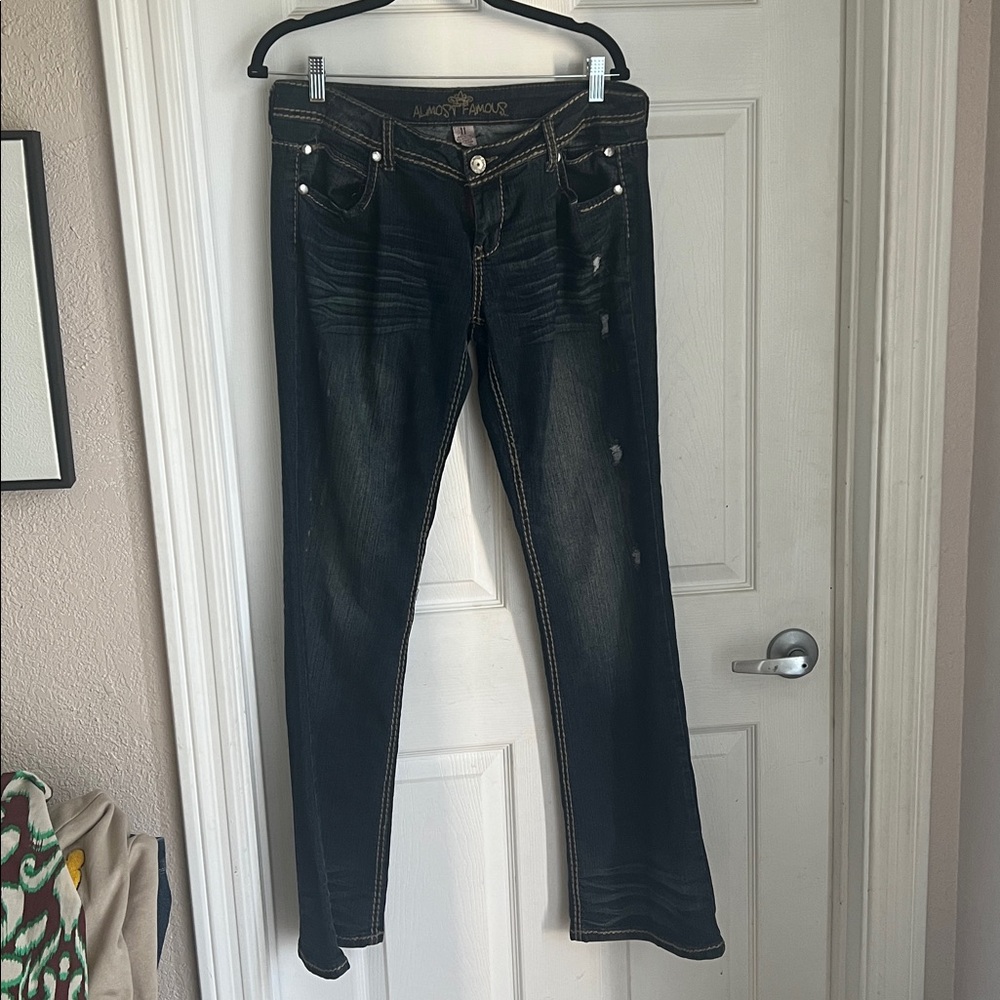 Almost famous jeans size 11